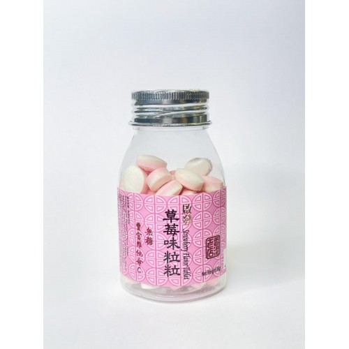Strawberry Flavor Tablet Candy